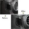2X Dashboard Side Air Condition Vent Frame Trim Cover For Jeep Wrangler JL 2018+