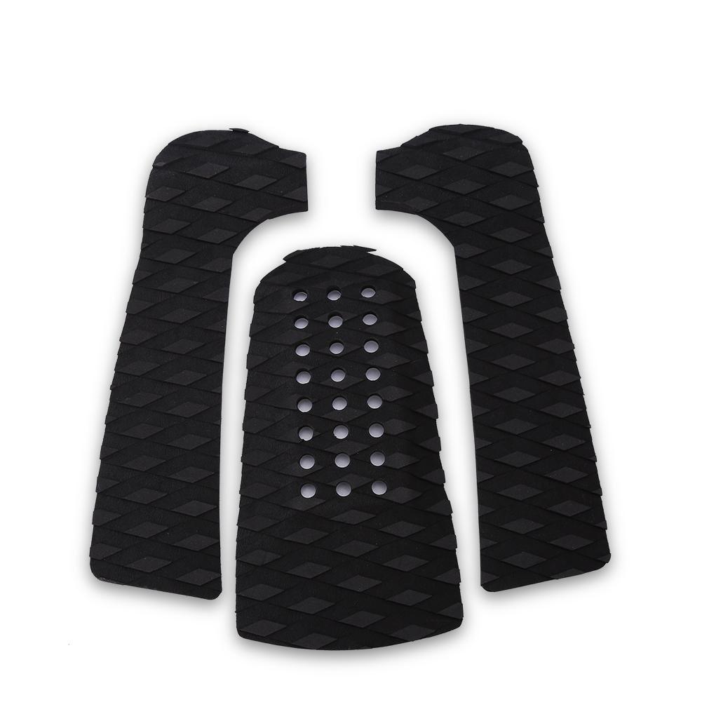 Surfing Surfboard Anti Slip Traction Pad Tailpad Deck Grip (Black)