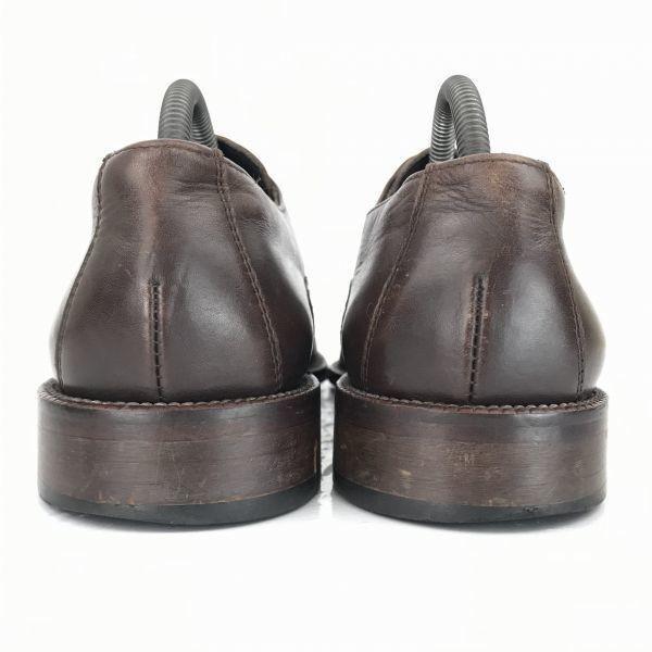 Lloyd Germany Heavy Leather Straight Tip 26.5 Brown Dress Shoes Business(USED)