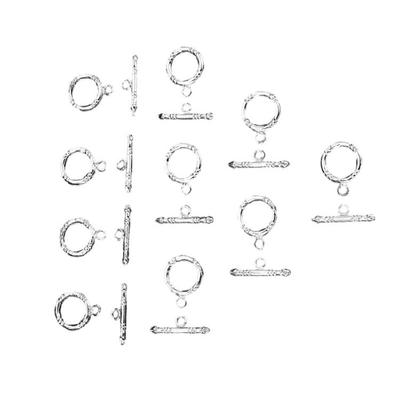 Silver OT Clasp For Jewelry Making Versatile Connector For Necklace Bracelet Chain Decoration Jewelry Findings