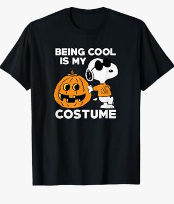 Eanuts Snoopy Cool Halloween Costume T-Shirt