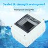 HT Electrical Junction Box IP65 Waterproof Outdoor Distribution Box Transparent Cover Switch Wiring Boxes