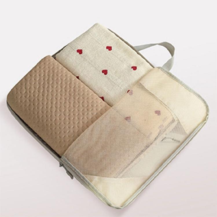 Pack of 5pc Versatile Organiser Pouch Clothing Storage Bag for Efficient Packing