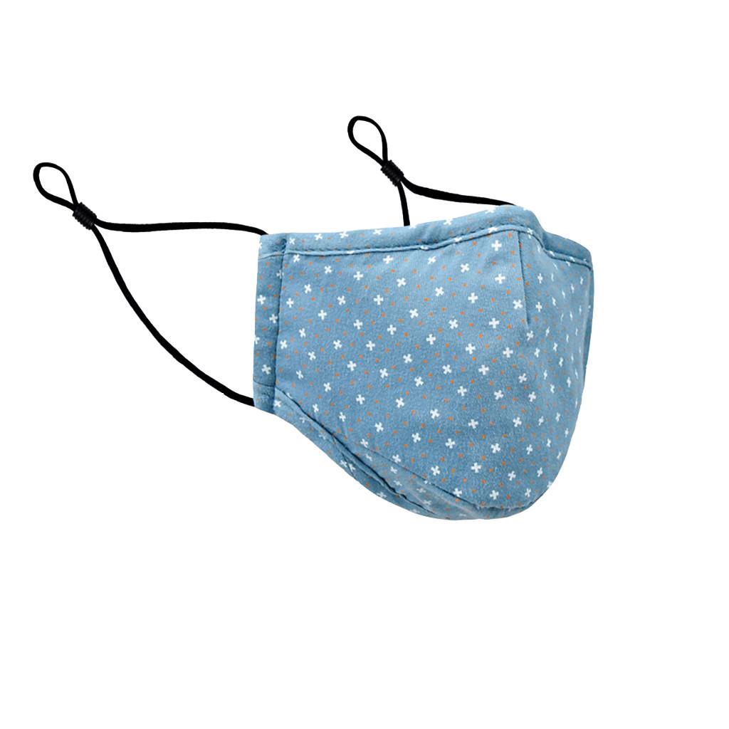 

Бавовняна багаторазова маска Ramidos Anti-dust Cotton Adjust Printing Mask One Size