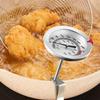 Kitchen Oil Temperature Gauge Probe Lengths 23cm,30cm,40cm High-temperature Oil Thermometer With Stand For Cooking And Grilling