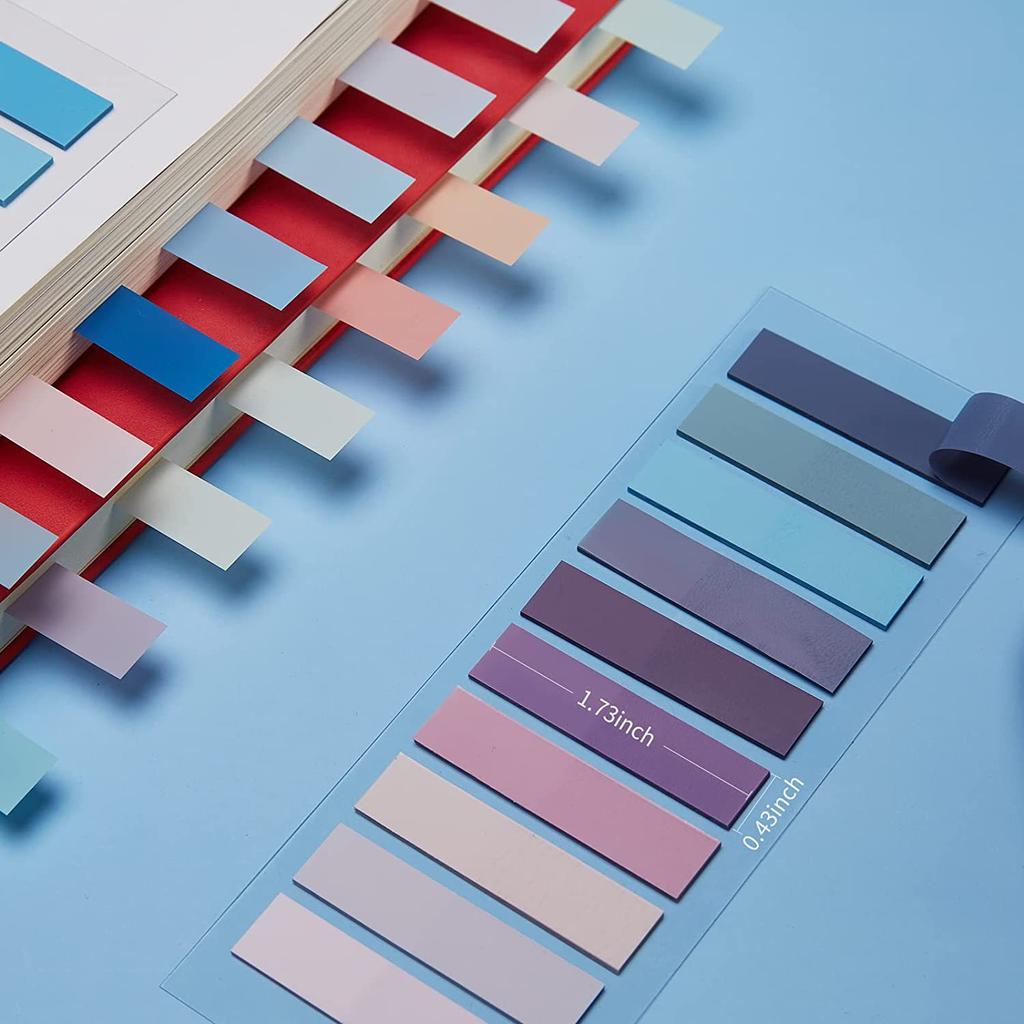 18Packs/Set Transparente Haftnotizen Selbstklebende Lesezeichen Anmerkungen Lesebuch Klare Lasche Kawaii Niedliche Schreibwaren