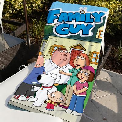 Cartoon F-Family G-Guy Towel Soft Pool Gift For Travel Gym Shower Camping Quick Dry Sports Large Beach Towels