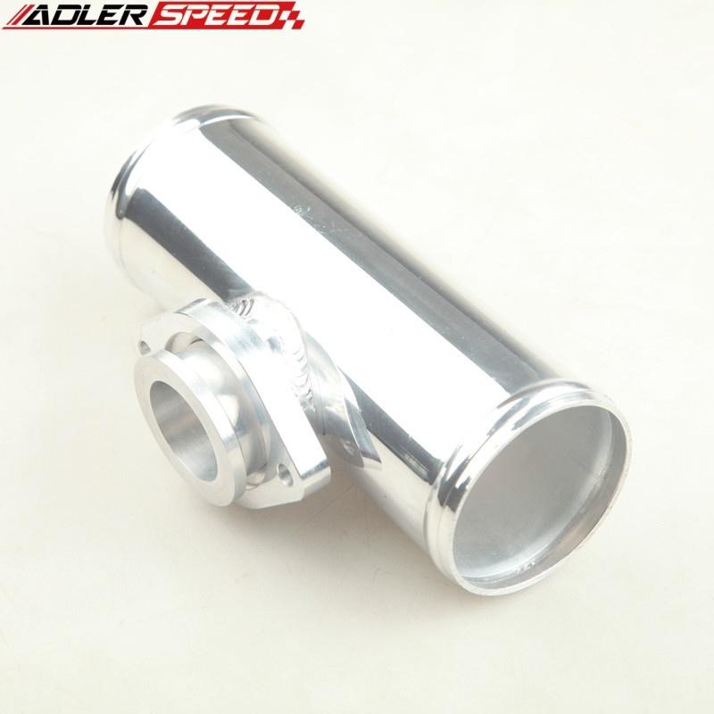 ADLERSPEED 2.5  63mm OD / 3  76mm OD Aluminum Flange Pipe For Greddy RS S Type Blow Off Valve Adapter 2.5inch 63mm OD