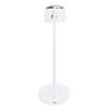 Projection Lamp Rechargeable Eye Caring Stylish Look Dimmable Gooseneck Table Lamp for Reading Living Room Bedroom