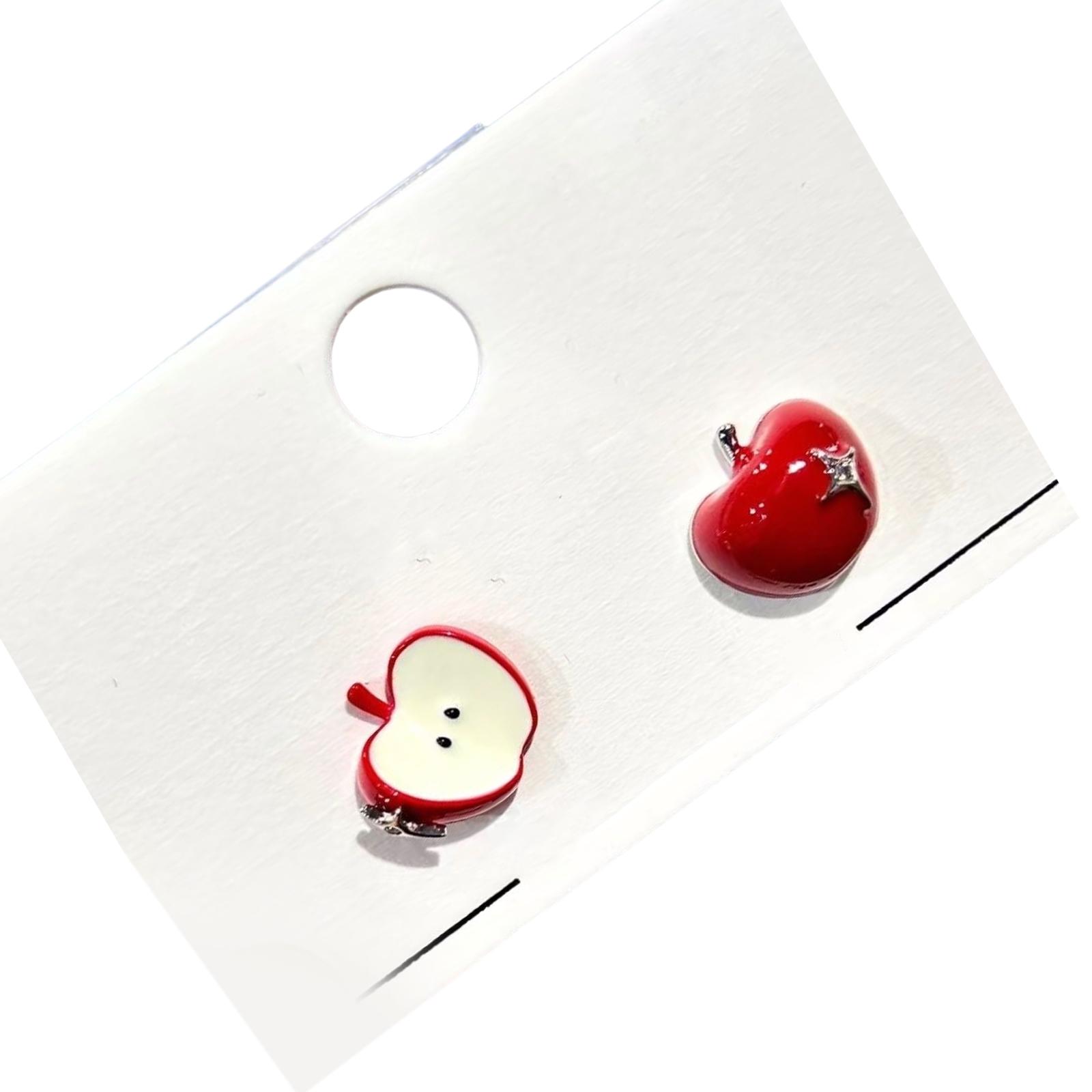 

Ретро Серьги-пусеты Красные Яблоки Сплав Подходят для Чувствительной Кожи Ювелирное Украшение Подарок для Женщин Девушек Изящные Аксессуары 44