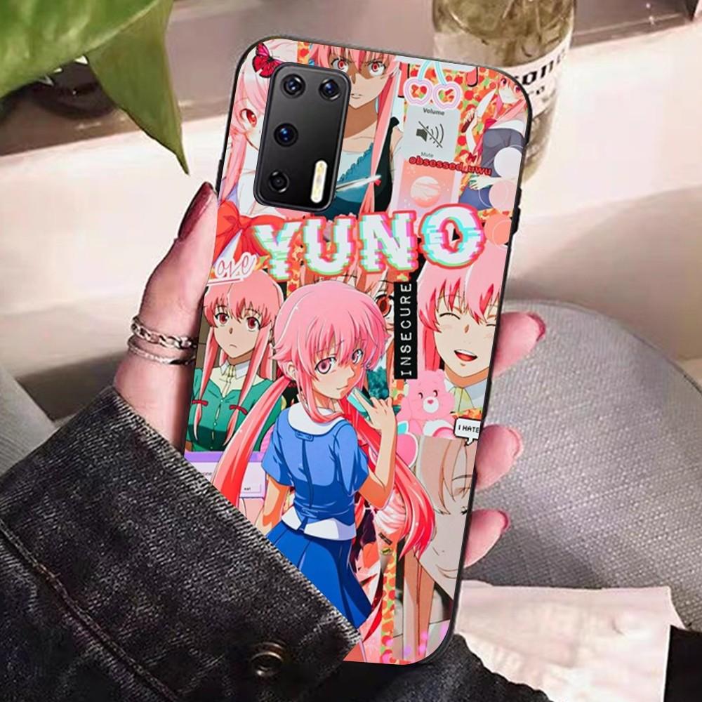 Future Diary Handyhülle Für Huawei P 8 9 10 20 30 40 50 Pro Lite Psmart Honor 10 lite 70 Mate 20lite