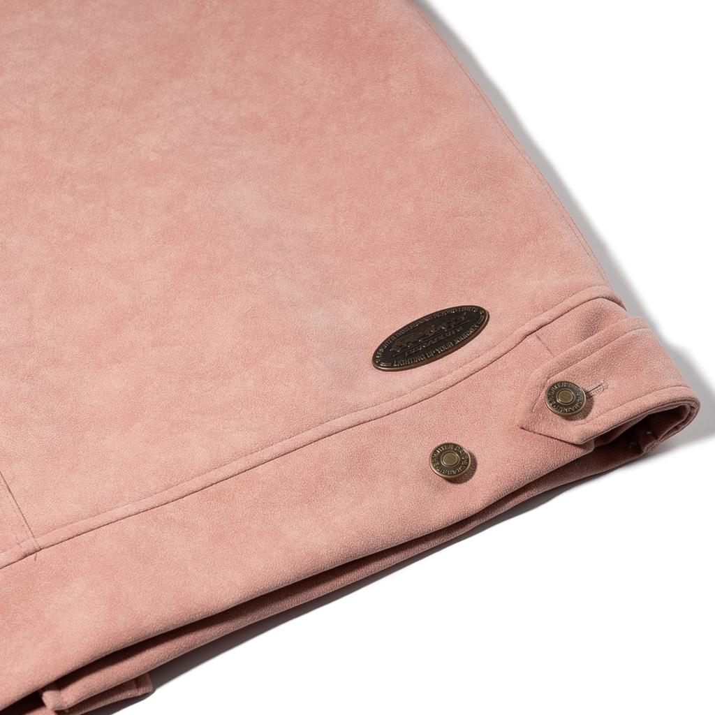 Bsrabbit Rose Dust Rider Jacket Pink