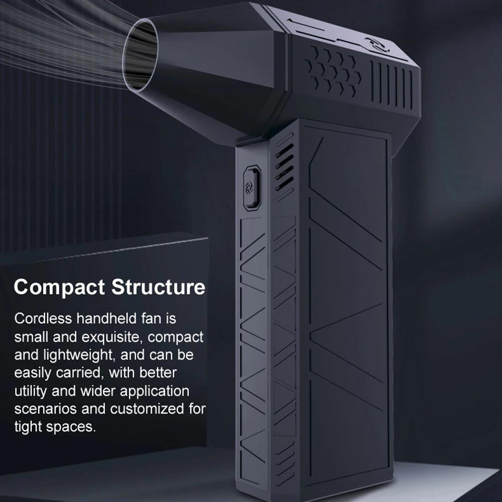 Air Duster Brushless Motor Variable Speed Dust X3 130000RPM Turbofan High Power Jet Fan Blower Cleaning Tool Handheld Air Blower