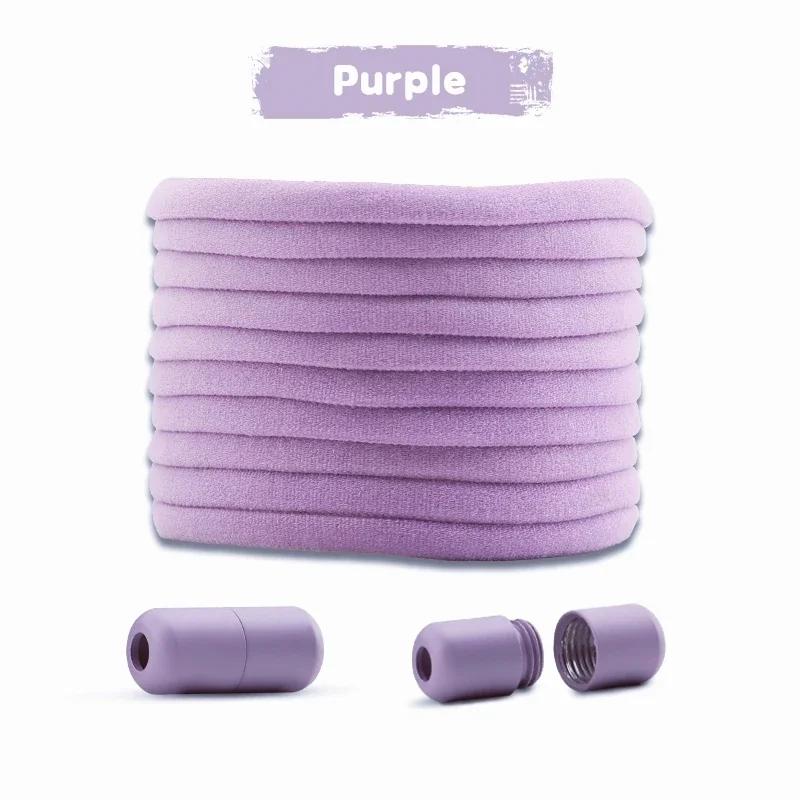 1 Pair Capsule Lock Shoelace Without Ties Sneakers No Tie Shoe Laces Children Adults Quick Lace on/Off Shoelaces for Shoes New