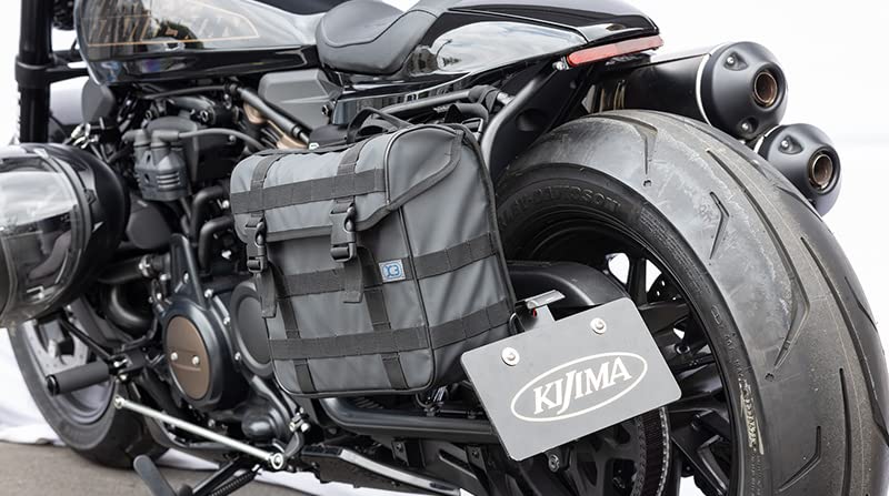 Kijima Bike Parts Number Side Mount Kit Nano Combination Lamp Set Black SPORTSTER & S('22-)HD-013912