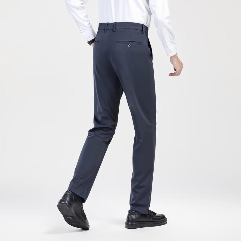 Men's 2025 Winter Fleece-Lined Straight-Leg Trousers