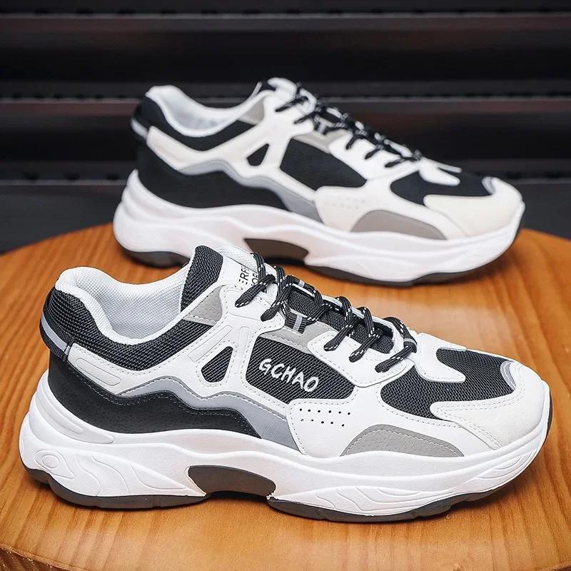 Male Sneakers Casual Outdoor Platform Shoes Fashion Non-slip Comfortable Men's Shoes Tennis Shoes for Men Zapatillas Hombre