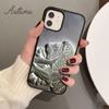 Carving Assyrian Mesopotamian Handyhülle für iPhone 11 12 13 14 Pro Max Mini X XR XS SE 2020 6 7 8 Plus Galaxy S21 S22 Schale