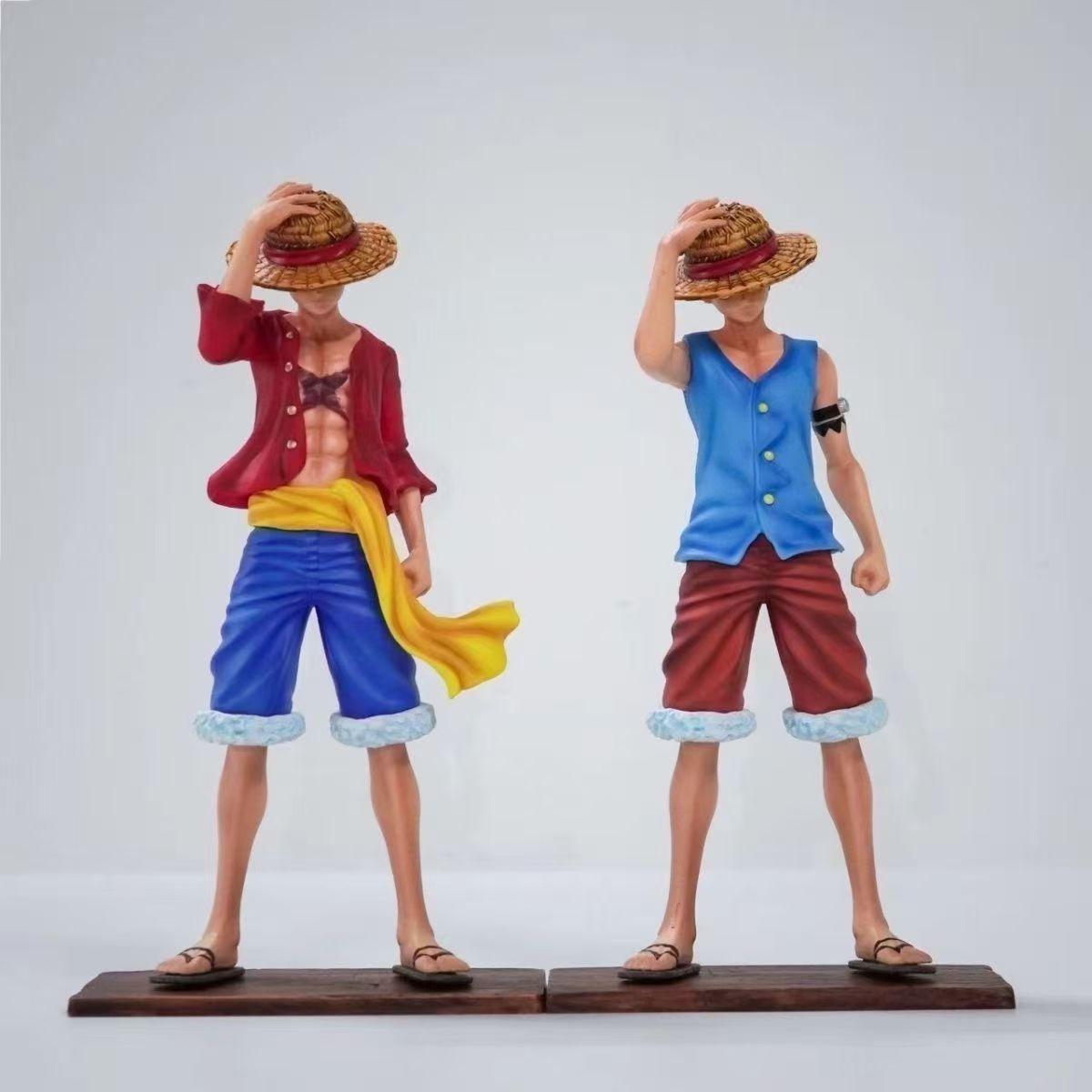 

JT Studio One Piece Straw Cap Two-Year C2 Luffy Figure Anime Resonance Present Display Stand great for daily use