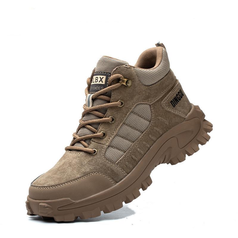 Work Safety Boots Men Winter Steel Toe Shoes Anti-smashing Anti-piercing Industrial Protective Work Safety Shoes