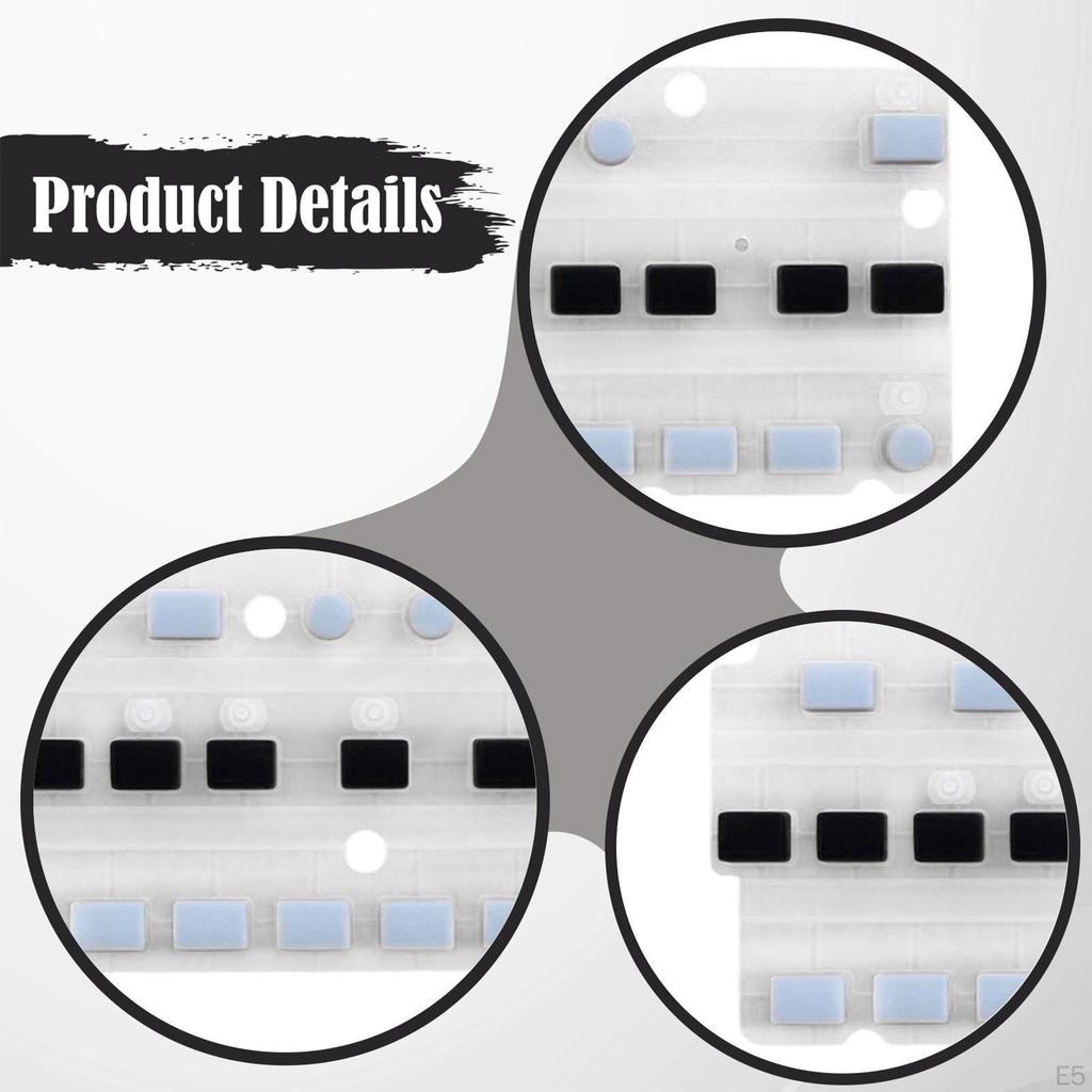 Electronic Keyboard Keys, Conductive Rubber Keypad, for Practice
