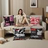 Anime Initial D Pillow Cushion Cover Pillowcase Living Room Sofa Home Decor Customized