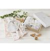 Stylem Imabari Towel Made by Imabari Baby Gift Gift Set 3 Pieces Hooded Bath Poncho X 1 X Bib X 1 X Niginigi X 1 X First Towel First Towel Gray Baby