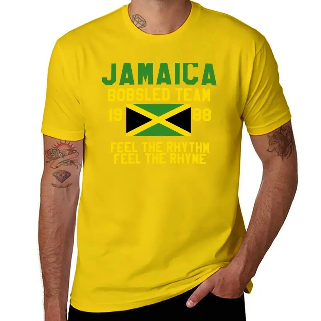 Jamaica Bobsled Team T-Shirt cute clothes for a boy sports fans tshirts for men