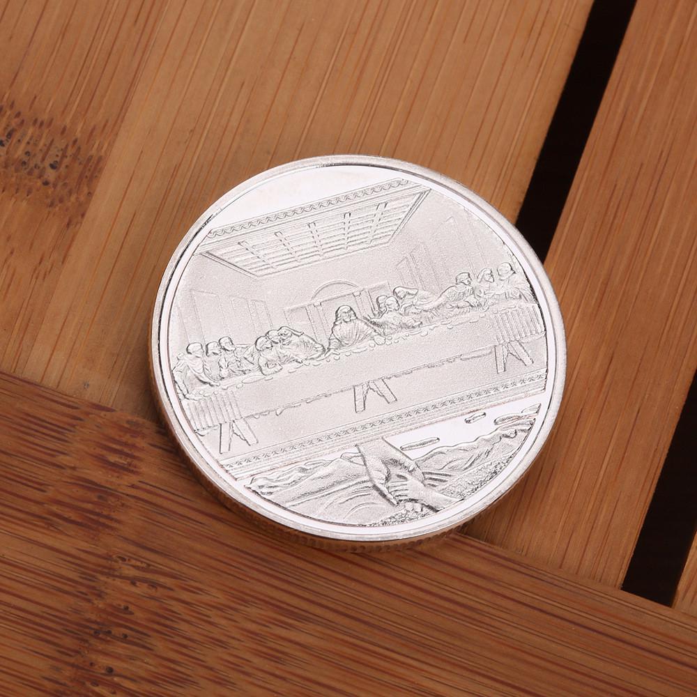 1 x Sběratelské dárkové mince Jesus Coin Umělecká sbírka pamětních mincí