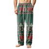 Pantaloni Pigiama da Uomo in Velluto a Coste con Tasche, Pantaloni da Notte Casual per Casa e Ora di Dormire