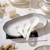 Modern Japanese-Style Ceramic Dinnerware Set