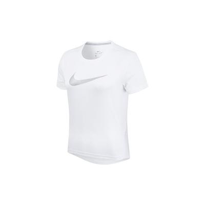 Kurzarm-Lauftop Damen Oberteile Weiß CN5185-100