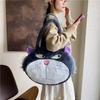 Lucifer Cinderella In Plush Cat Single Shoulder Crossbody Bag Suitable For Kids