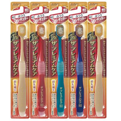 The Premium Care Medium Bristles of Selection Not Available Toothbrush, 7-row Regular, [Set 5] Color