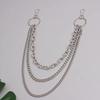 European and American Personality Creative U-shaped Thick Chain Versatile Body Chain Women's Simple Multi-layer Tassel Geometric Chain Waist Chain