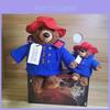 Pelúcia Macia do Urso Paddington Com Chaveiro Comemorativo da Rainha Elizabeth II