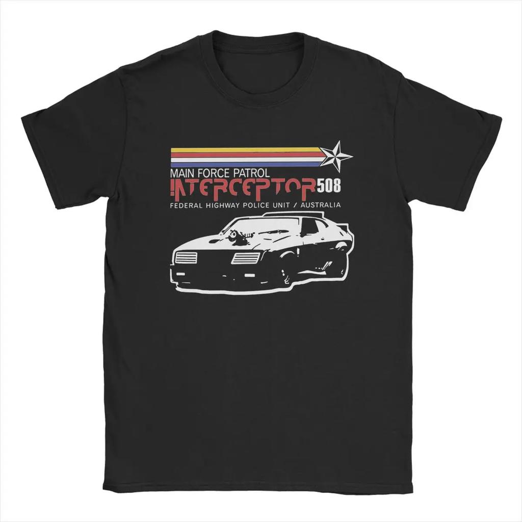 Mad Max Interceptor 508 T Shirt For Unisex Pure Cotton Leisure Tshirt O Neck Tees Short Sleeve Clothes Adult