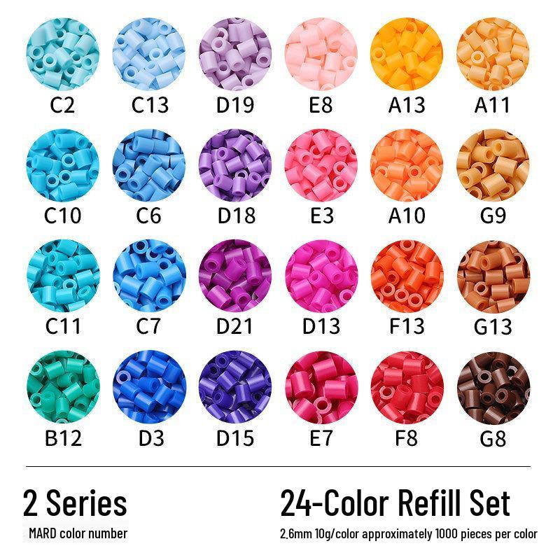 Haus 294 Color Fusion Perler Perlen Nachfüllset - 221 Spezialfarben DIY-Materialien