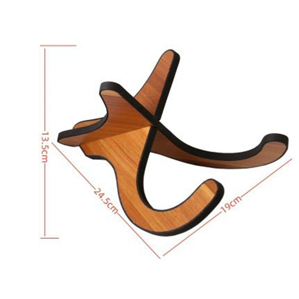 Foldable Small Guitar Wooden Bracket Display Stand Violin Wooden Bracket  Guitar Accessories