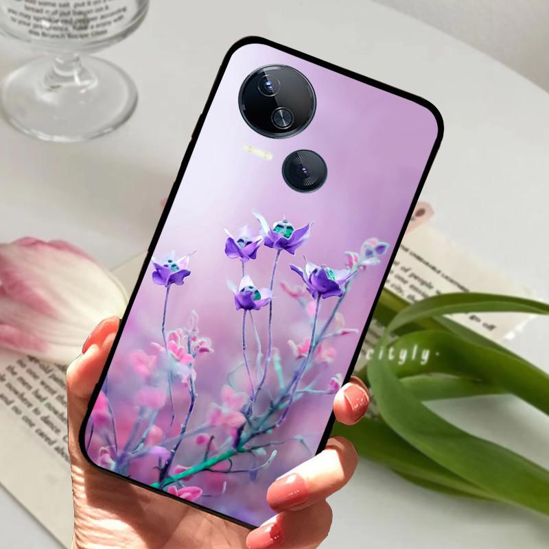 

For Tecno Spark 10 5G Case Shockproof Soft TPU Silicone Phone Cover For Tecno Spark 10 5G Funda Spark10 5G New KI8 Capa Cartoon For Spark 10 5G