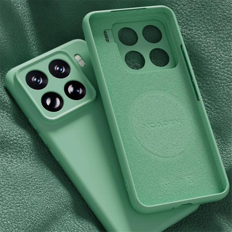 Für Magsafe Flüssigsilikon Hülle Für Xiaomi 17T 17TPro Magnetisches Kabelloses Laden Matt Weiche Hülle Für MI17T Pro Skin Bumper