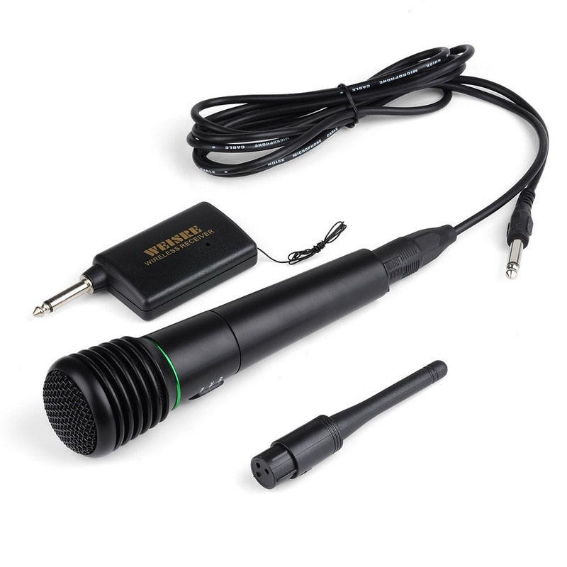 2 In 1 Wired&Wireless Handheld Microphone Speaker Receiver Studio System 2 In 1 Wired&Wireless Handheld Microphone Speaker Receiver Studio System