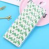 25Pcs Coconut Tree/Turtle Leaf /Cactus Drink Juice Paper Straws Children Birthday Party Decorations