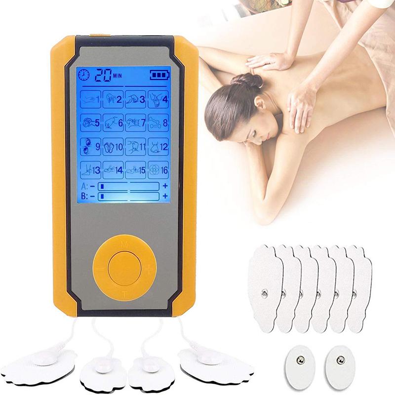 Electronic Pulse Massager TENS Physiotherapy Equipment Muscle Stimulator Low Frequency Physiotherapy Device UK
