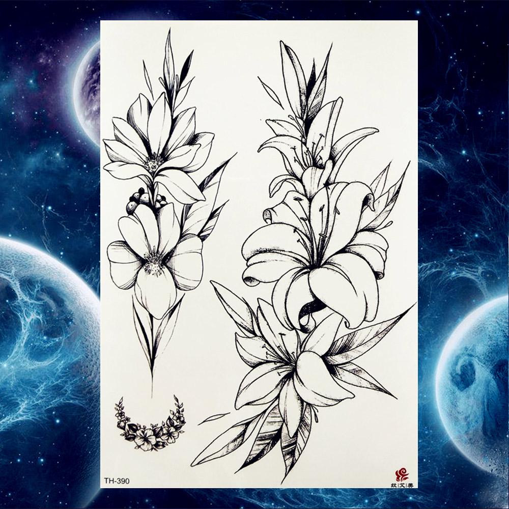 1pz Acquerello Bambini Cartoni Animati Adesivi Unicorno Panda Tatuaggi Temporanei Carini Fenicottero Cavallo Tatuaggi