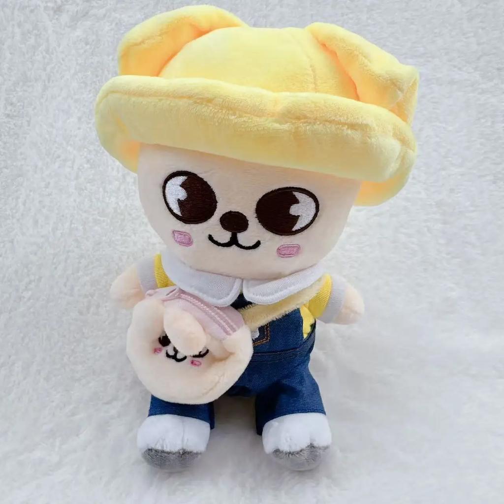 Skzoo Keychain Plush Kawaii Teddy Skzoo Keychain Plush Cartoon Stuffed Animal Doll Kawaii Toys Room Decor Children Gift