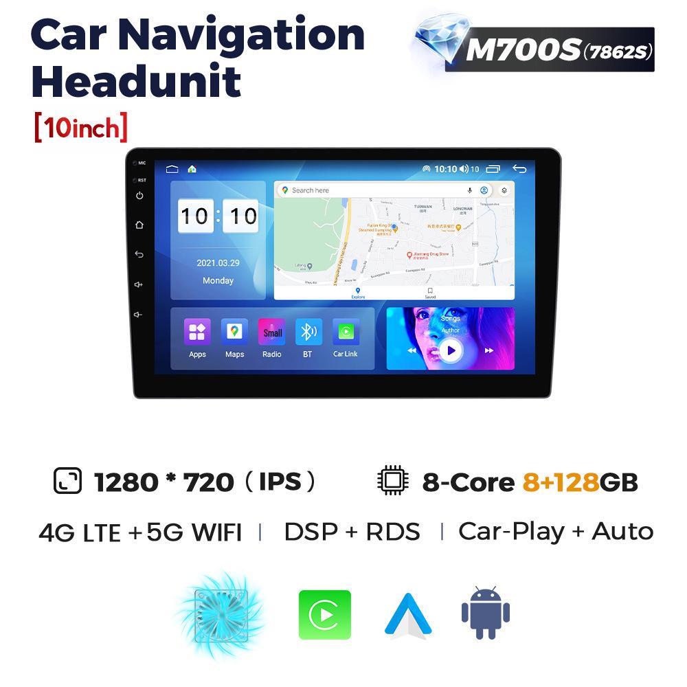 Fangyitong 7862 Car Android Navigator: Compatible with 7”, 9”, 10” Displays for Versatile Use