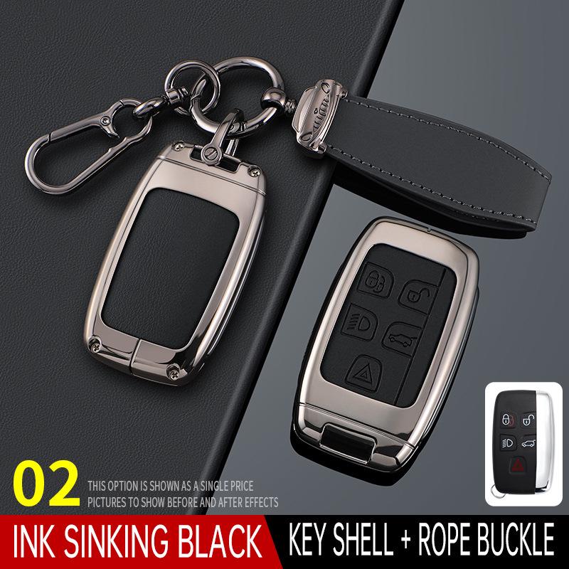 Luxury Key Case for Land Rover: Compatible with Range Rover, Defender, Evoque, Discovery Sport, and Velar Models
