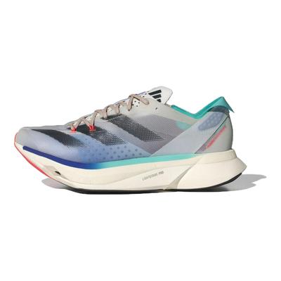 Adizero Adios Pro 3 Aurora Ink Flash Aqua Unisex Sneakers Cream Off-White IE6237