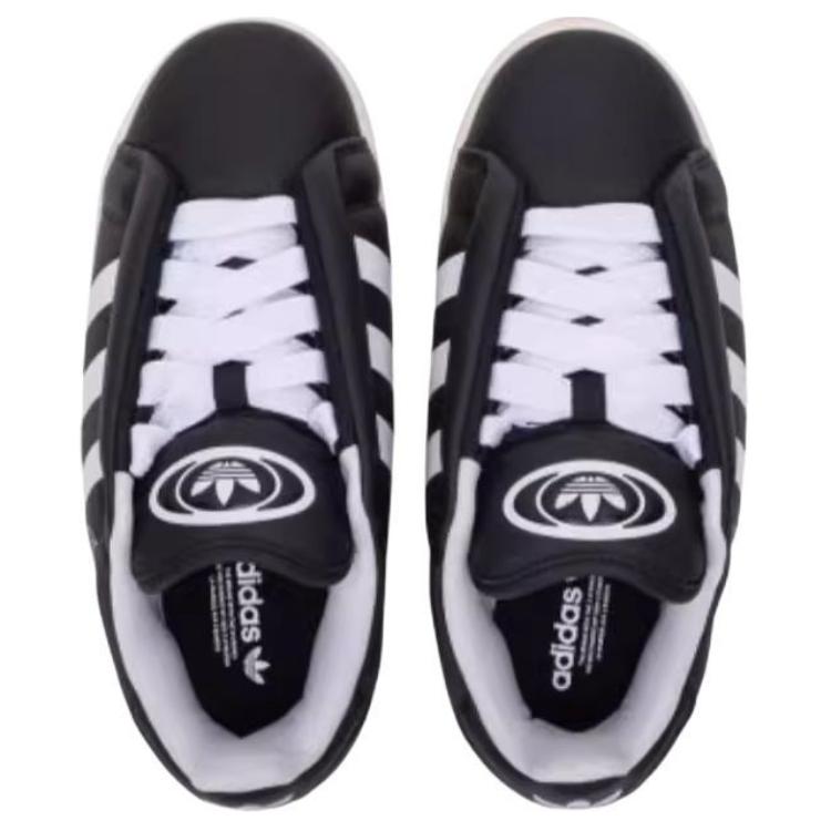 Adidas Originals Campus 00s Comfortable Versatile Low-Top Sneakers Unisex Sneakers Black White JS0648